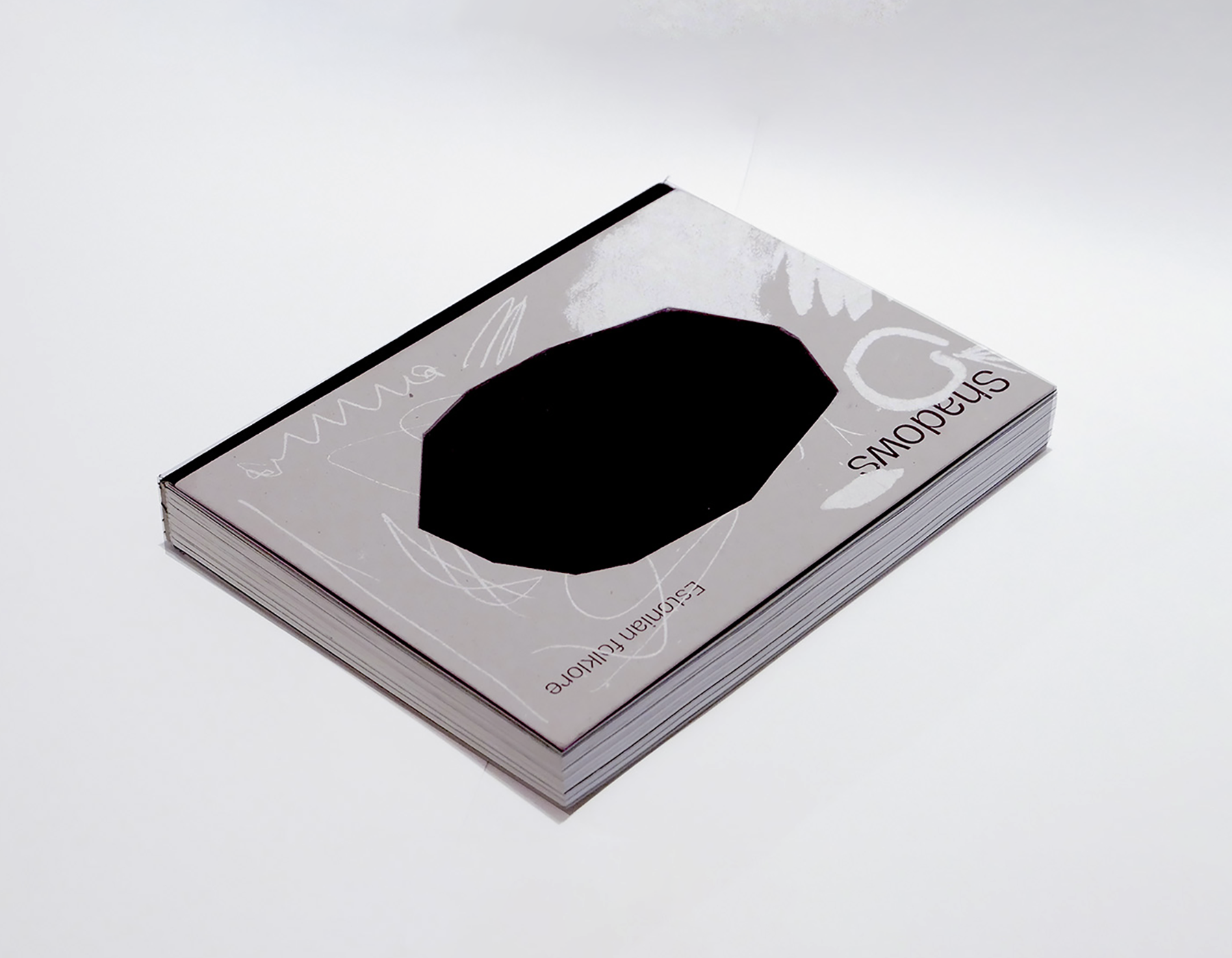 Cover of the artist book Shadows